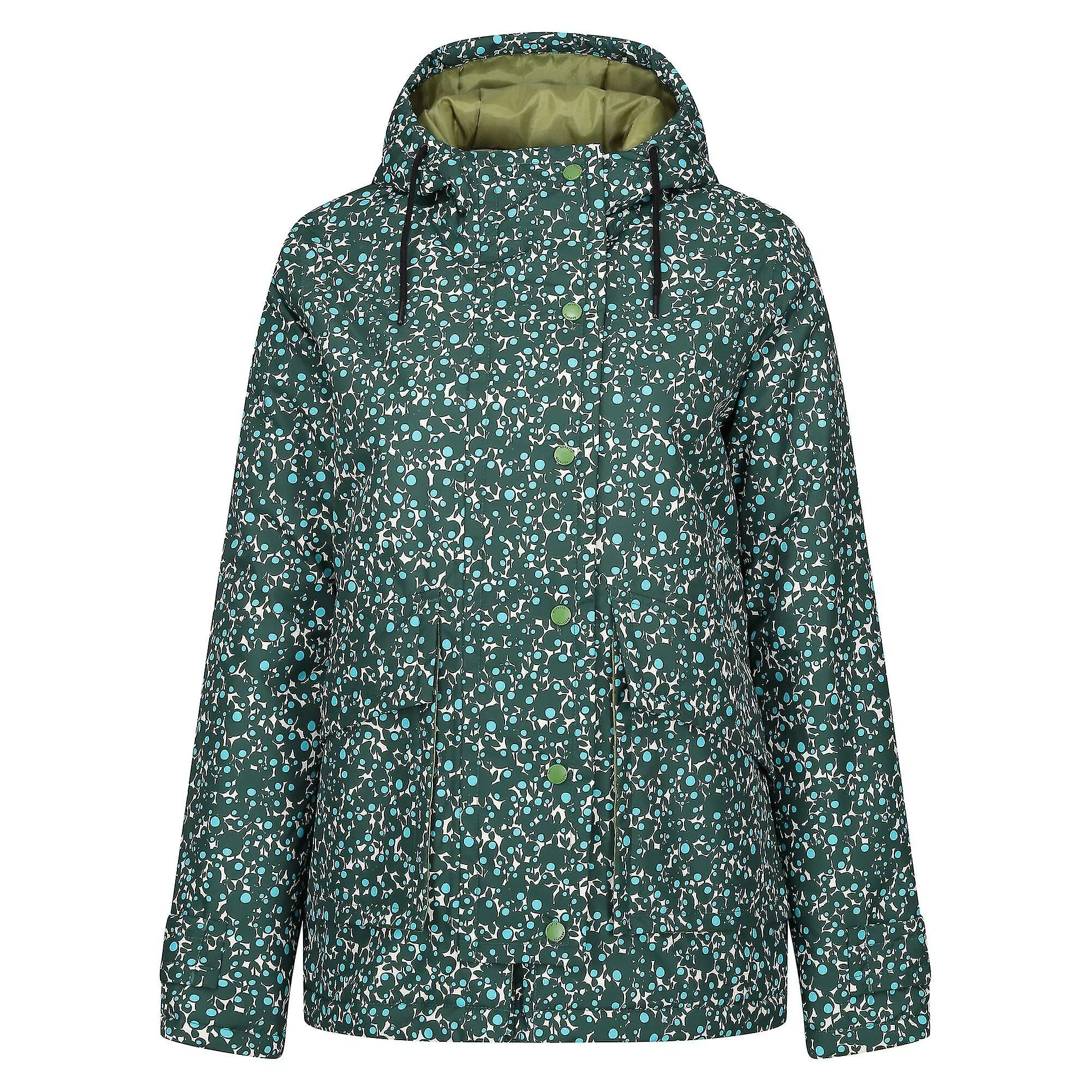 Regatta Womens/Ladies Orla Kiely Swing Berry Bubble Waterproof Jacket