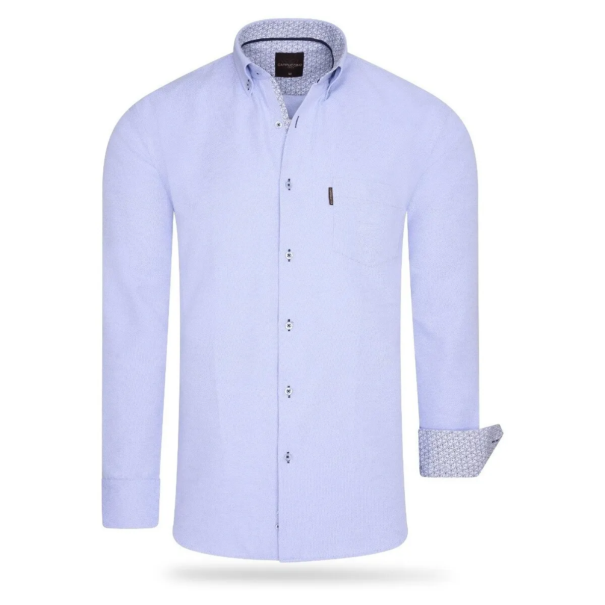 Regular Fit Overhemd Baby Blue