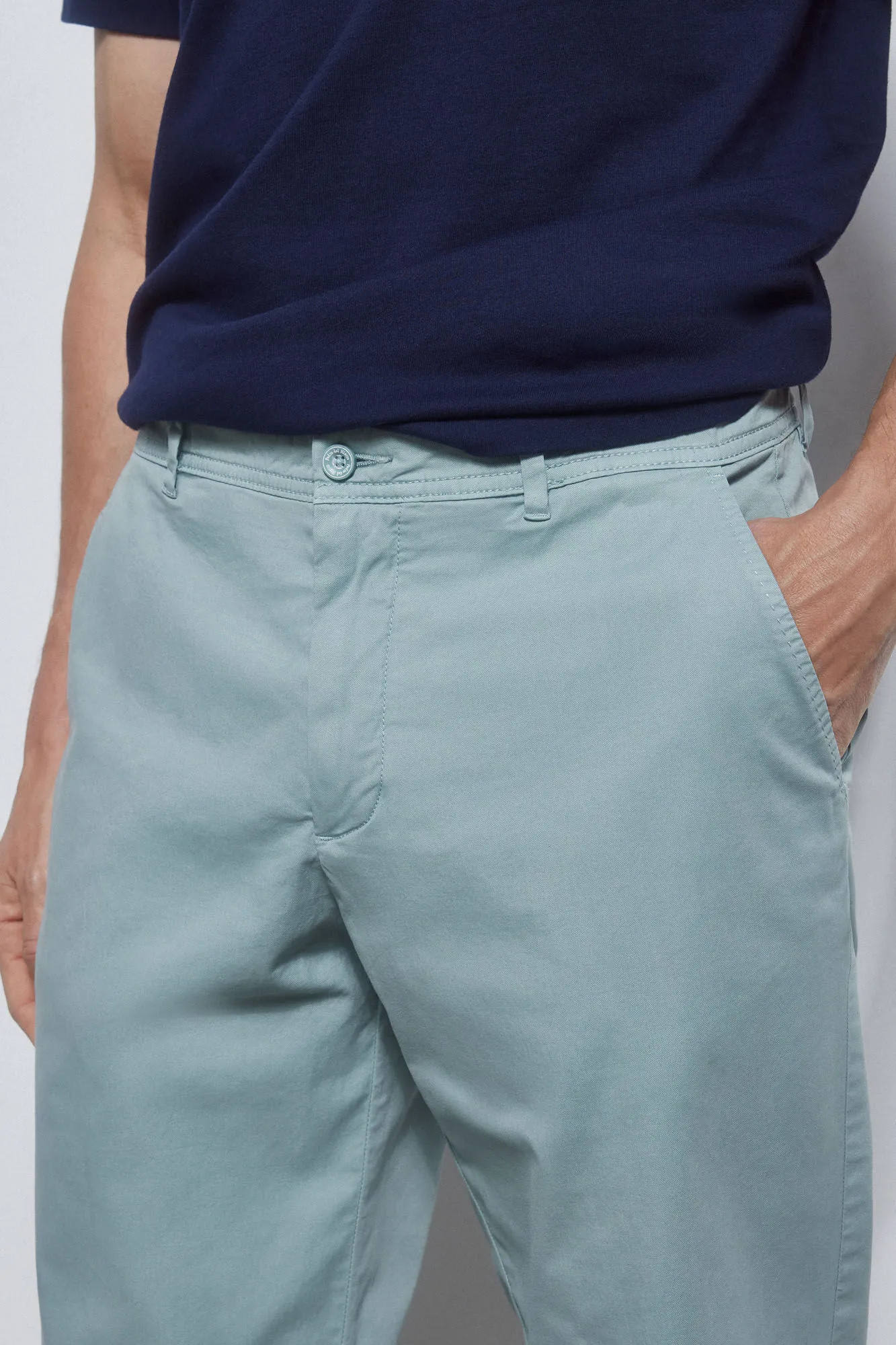 Regular fit premium flex chinos