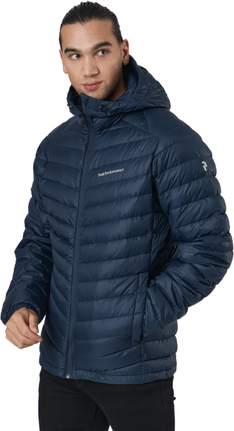 Rendimiento máximo M Frost Down Hood Jacket Blue Shadow