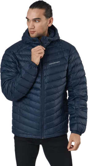 Rendimiento máximo M Frost Down Hood Jacket Blue Shadow