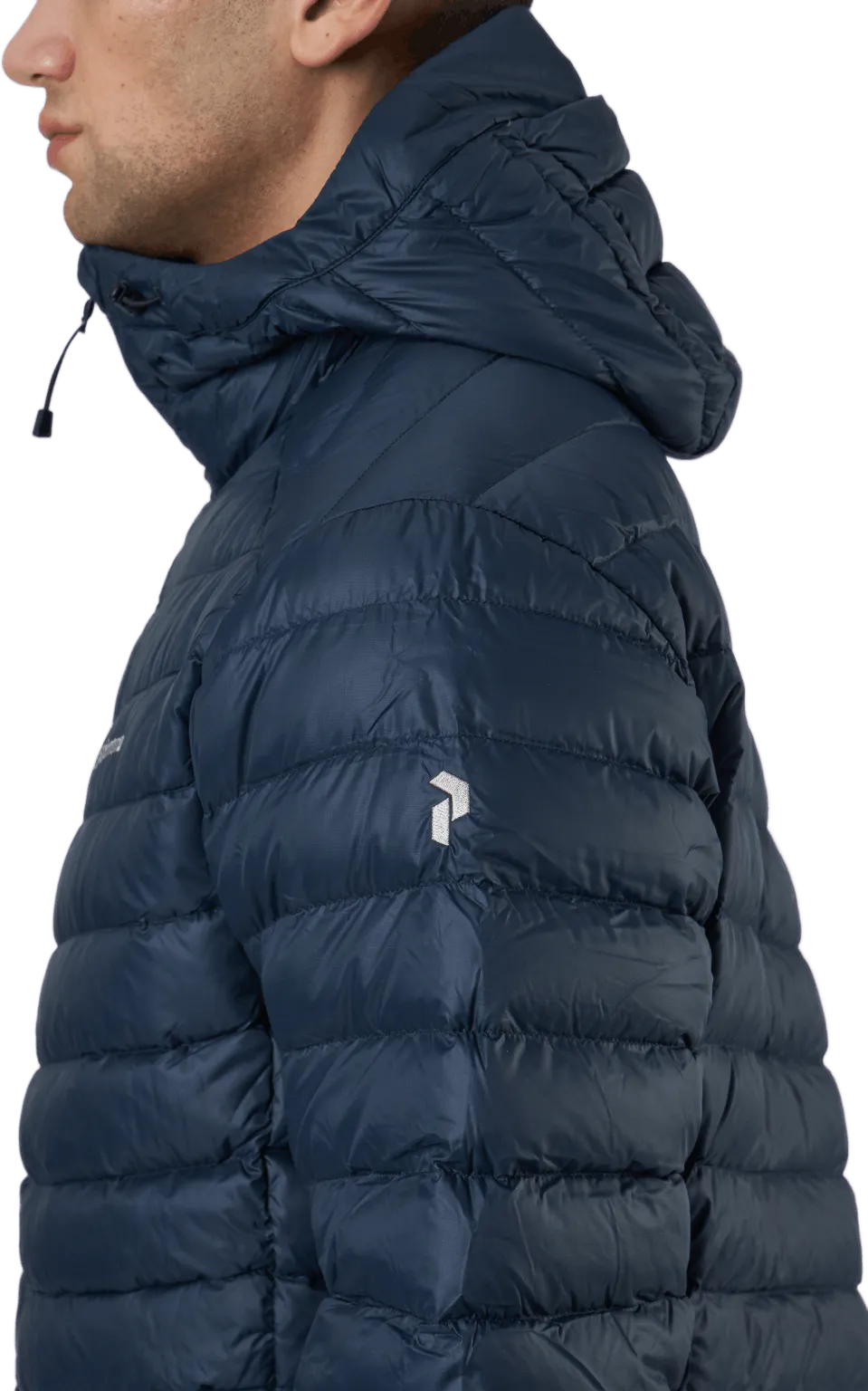 Rendimiento máximo M Frost Down Hood Jacket Blue Shadow