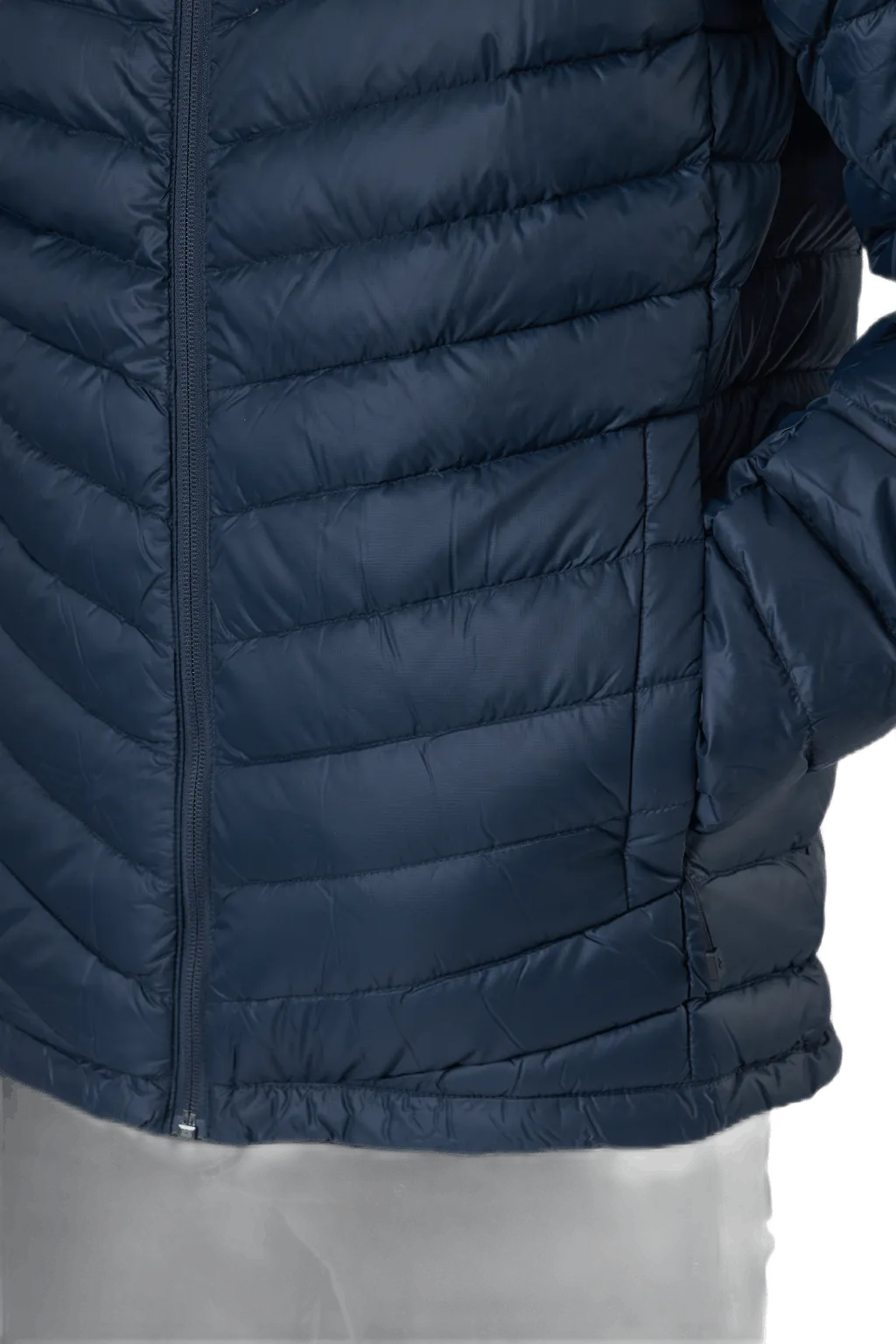 Rendimiento máximo M Frost Down Hood Jacket Blue Shadow