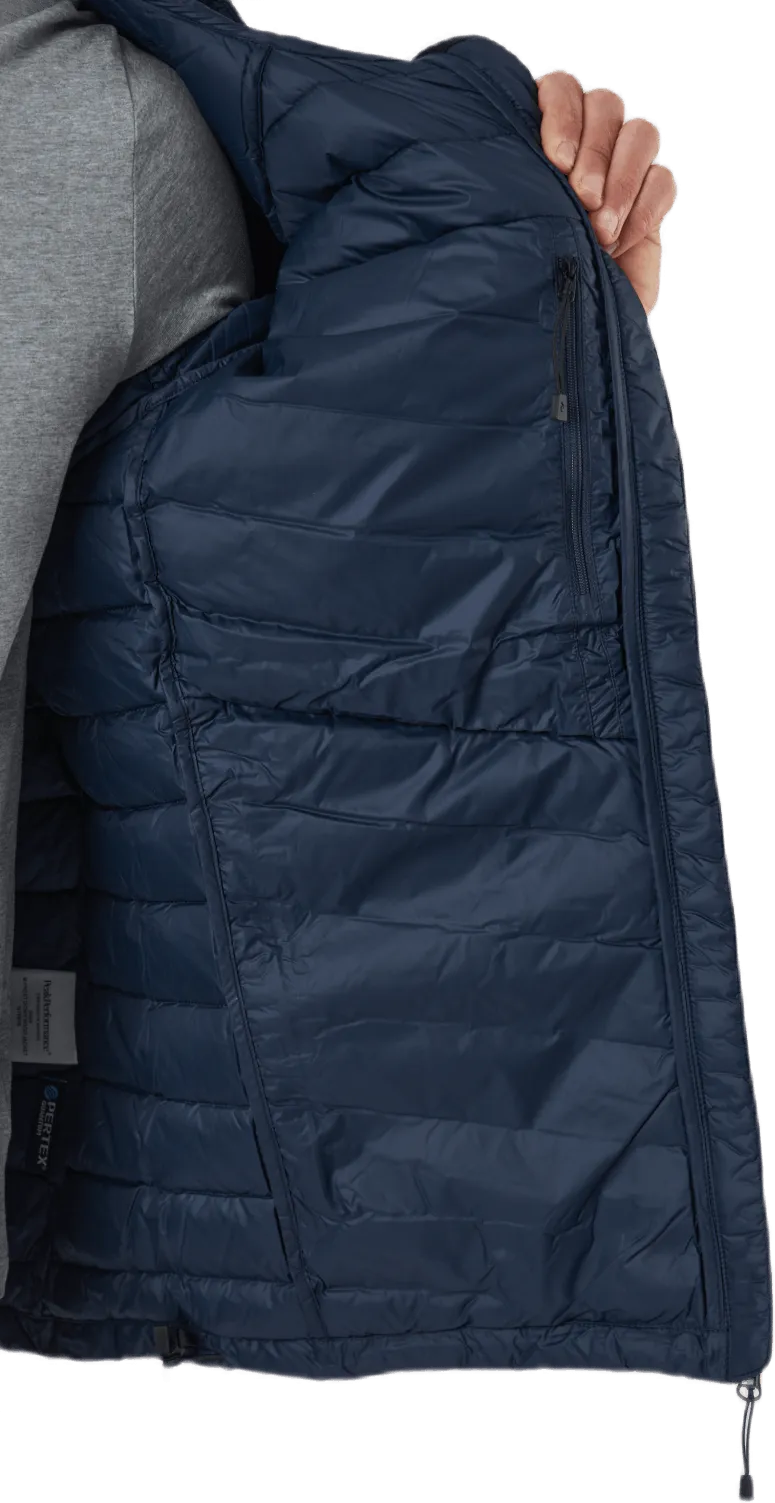 Rendimiento máximo M Frost Down Hood Jacket Blue Shadow