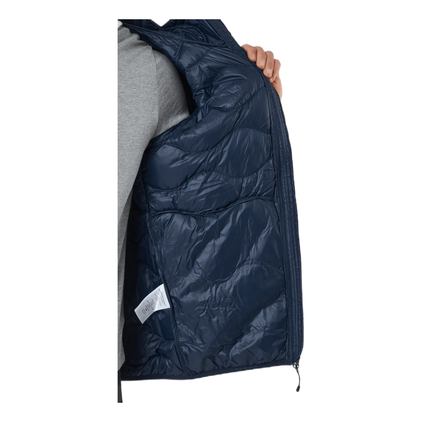 Rendimiento máximo M Helium Down Hood Jacket Blue Shadow