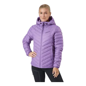 Rendimiento máximo W Frost Down Hood Jacket Action Lilac