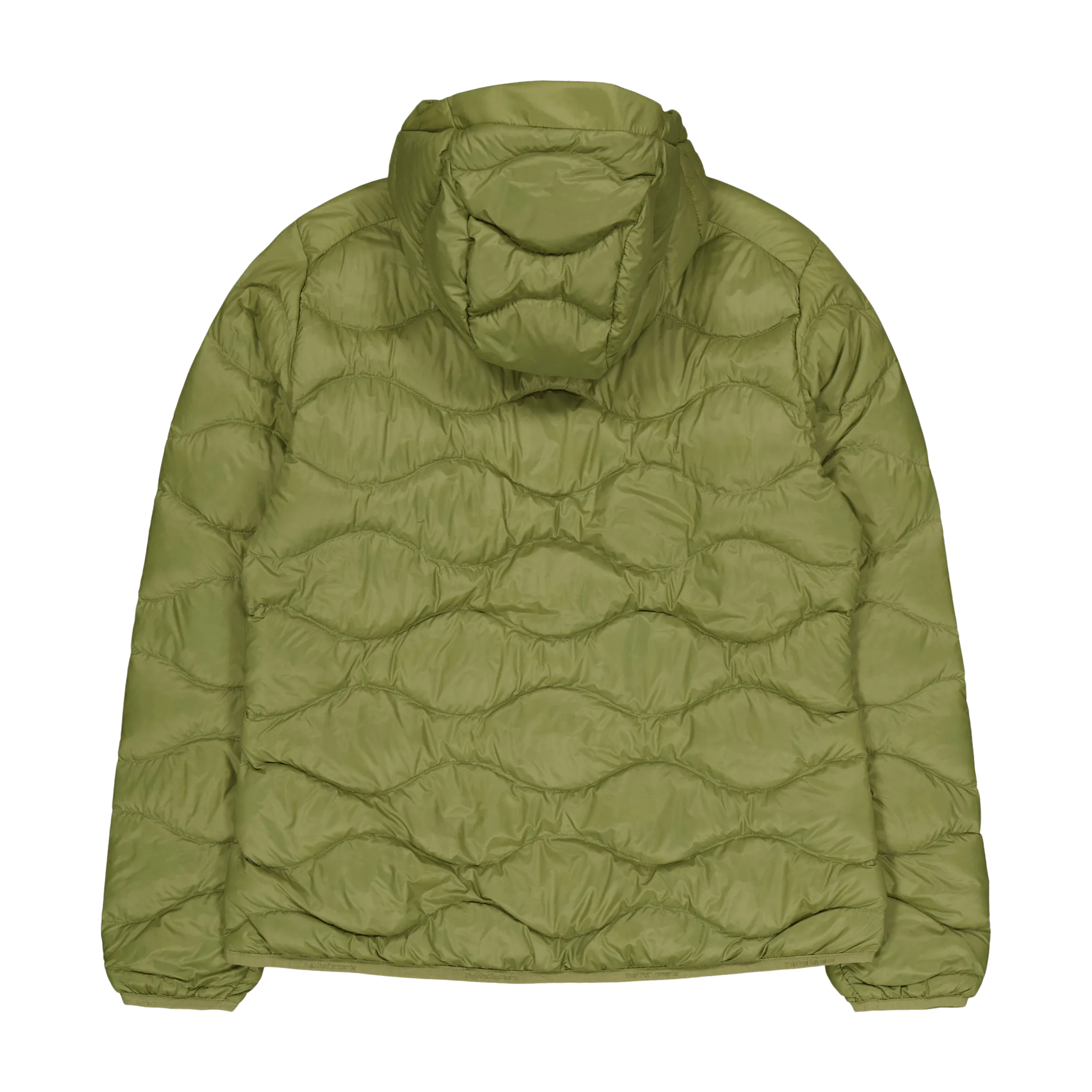 Rendimiento máximo W Helium Down Hood Jacket Snap Green