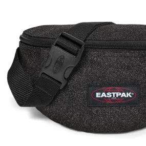 Riñonera Eastpak Springer 2 litros EK074N98 Spark Black/Negra con un toque purpurina