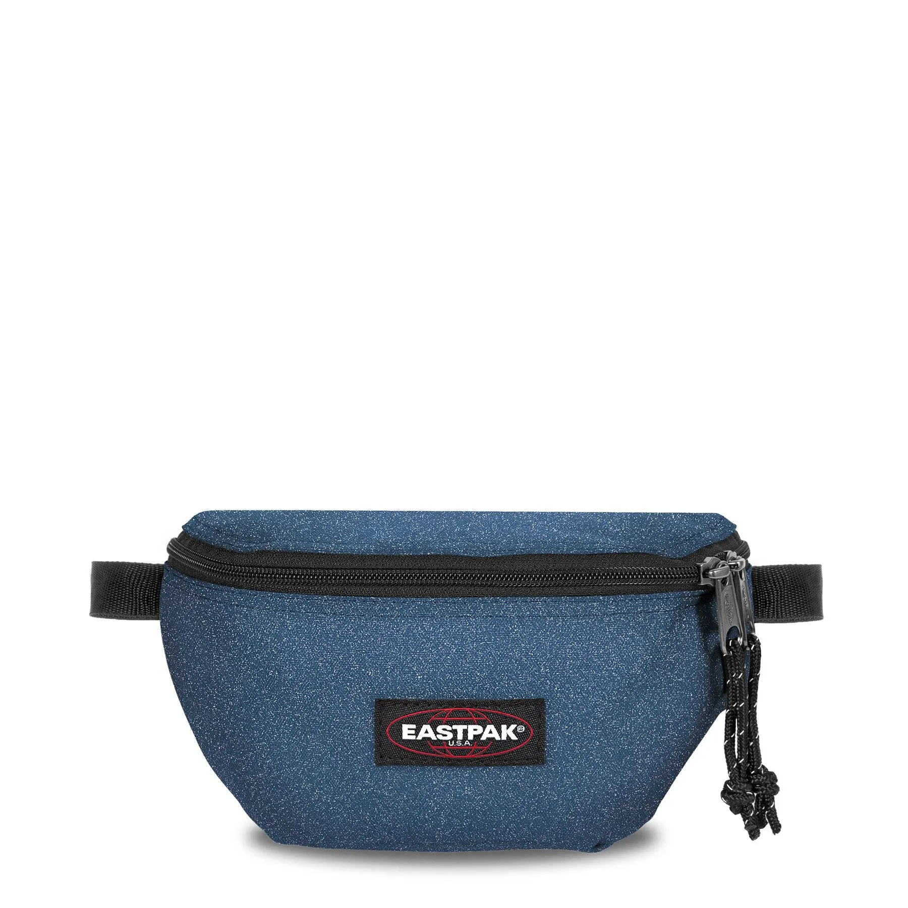 Riñonera Eastpak Springer 2 litros EK074N99 Spark Blue Azul con un toque purpurina