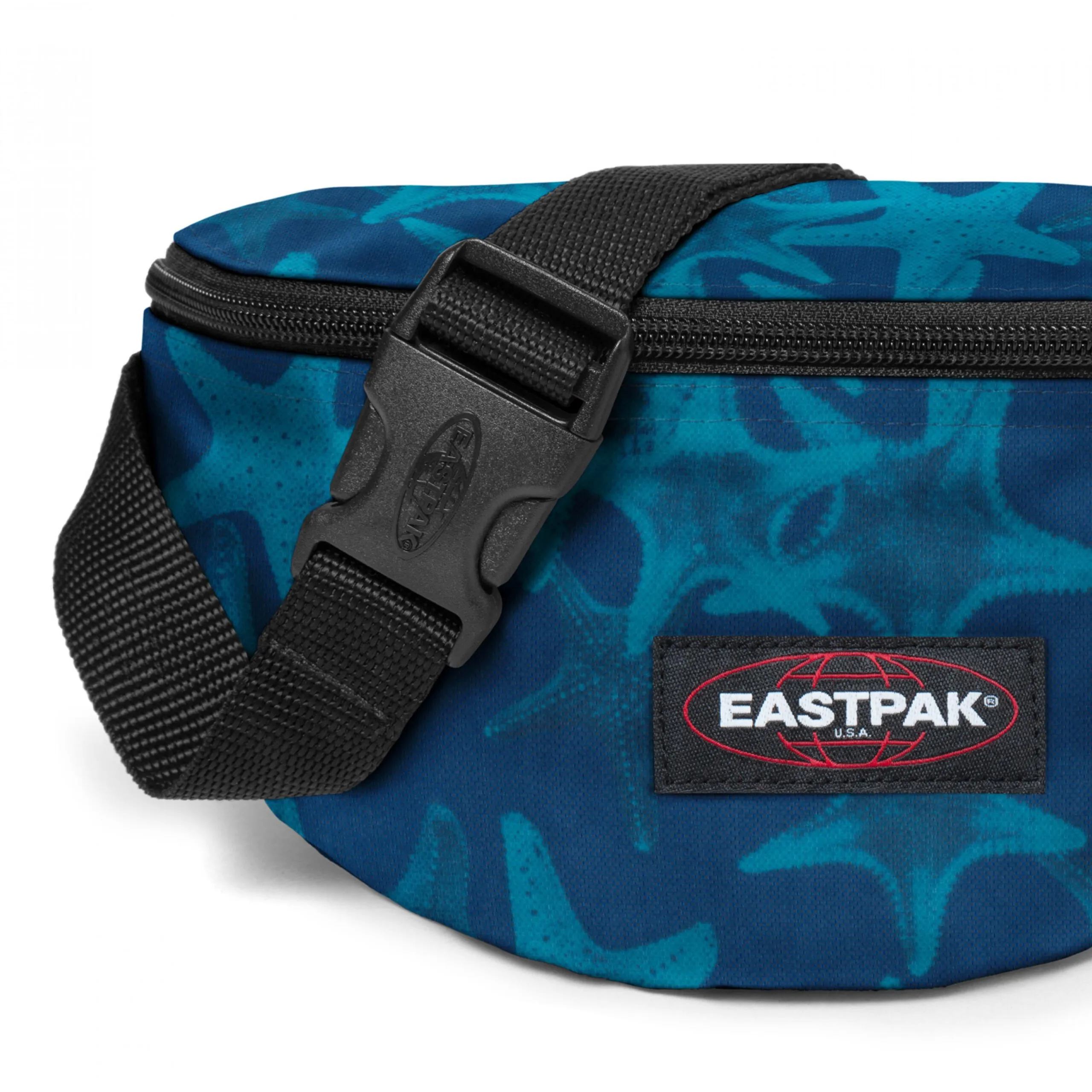 Riñonera Eastpak Springer EK074B16 Sea Stars azul estrella de mar