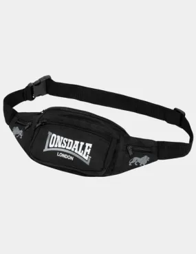 Riñonera LONSDALE HIP - Black/Grey