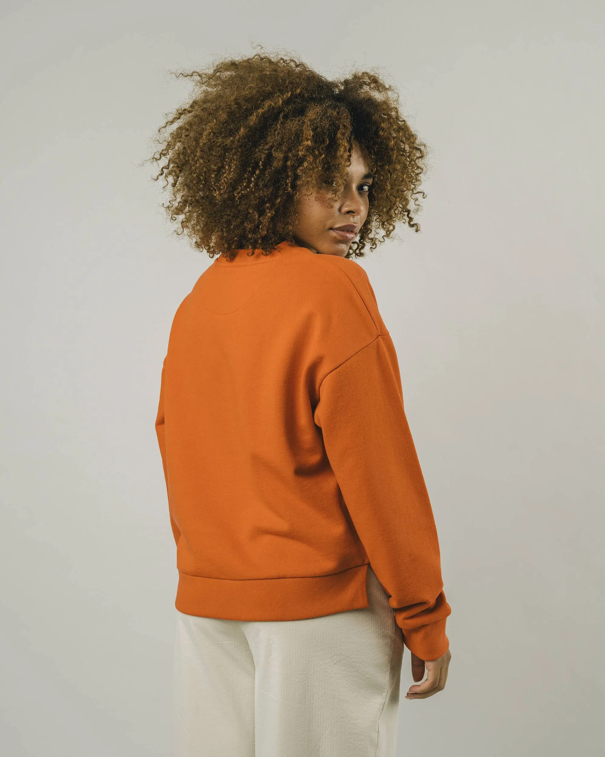 Roda Face Sweatshirt Chilli