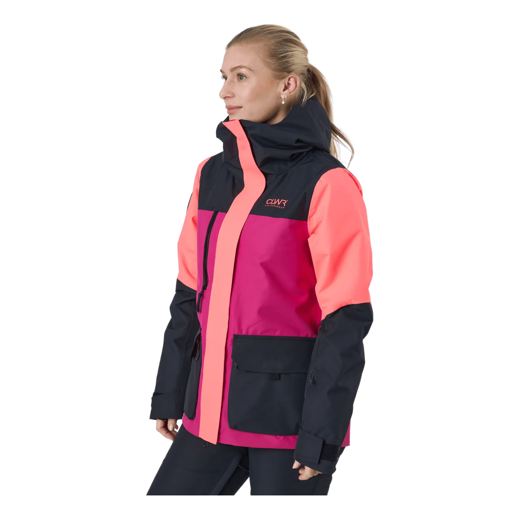 Ropa de color Square Jacket W Coral 355