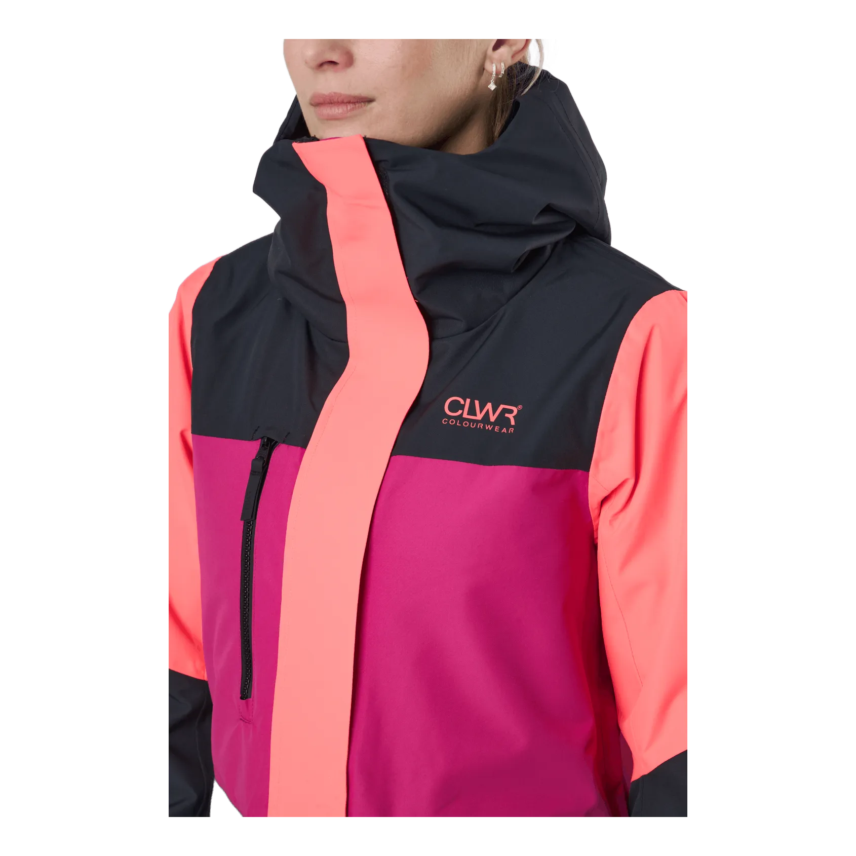 Ropa de color Square Jacket W Coral 355