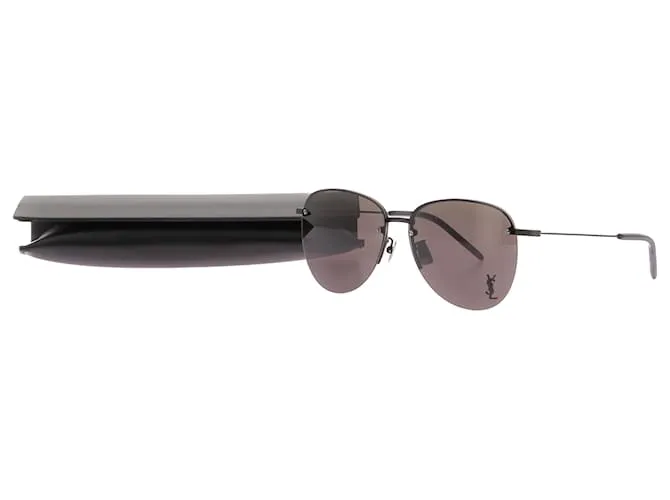 SAINT LAURENT Gafas de sol T.  el plastico Negro 