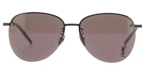 SAINT LAURENT Gafas de sol T.  el plastico Negro 