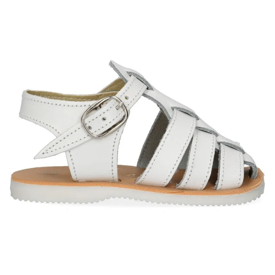 Sandalias Bebe Blancas Modelo Dutti