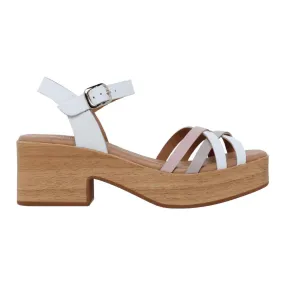 Sandalias blancas de Piel by