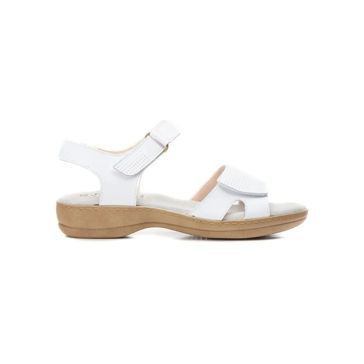 Sandalias Confort de piel blancas by CBP