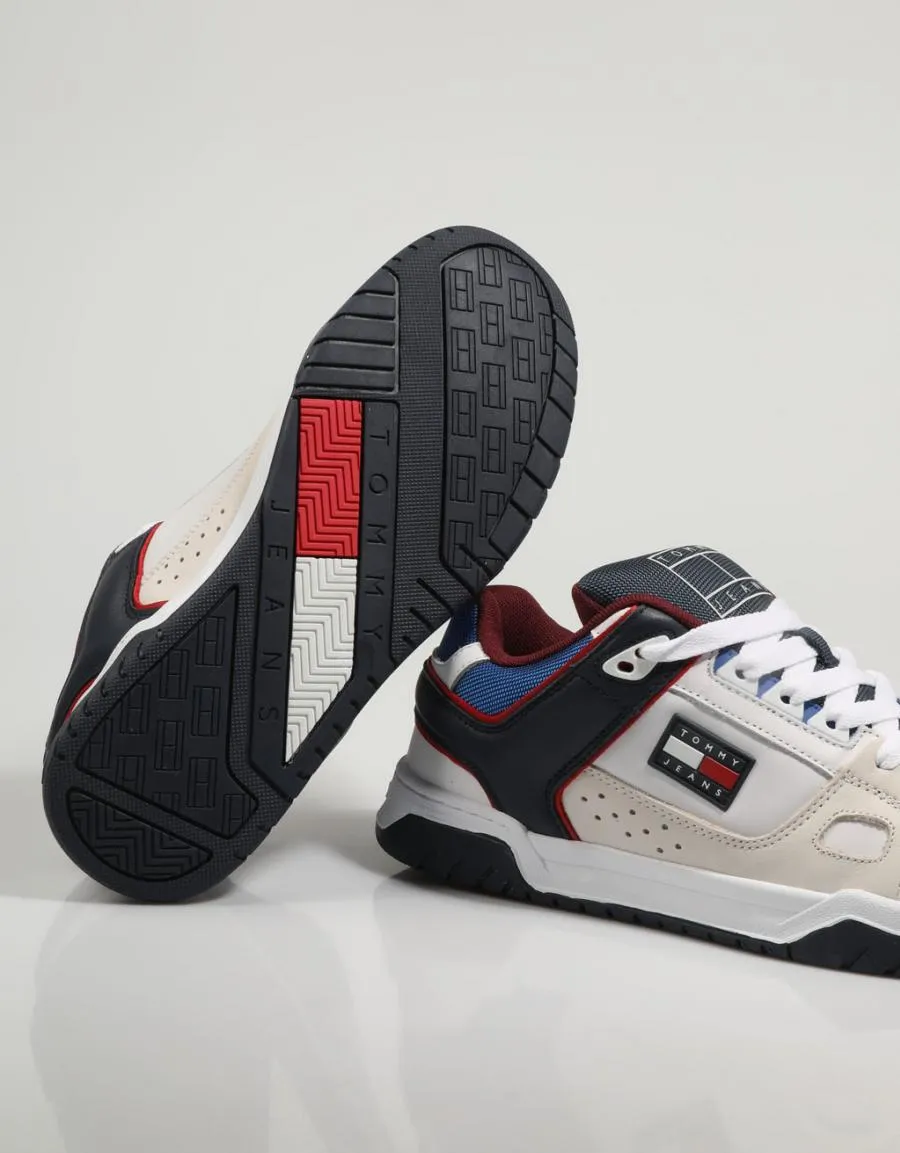  sapatilhas TOMMY HILFIGER Tommy Jeans Skate Sneaker en Branco 79921