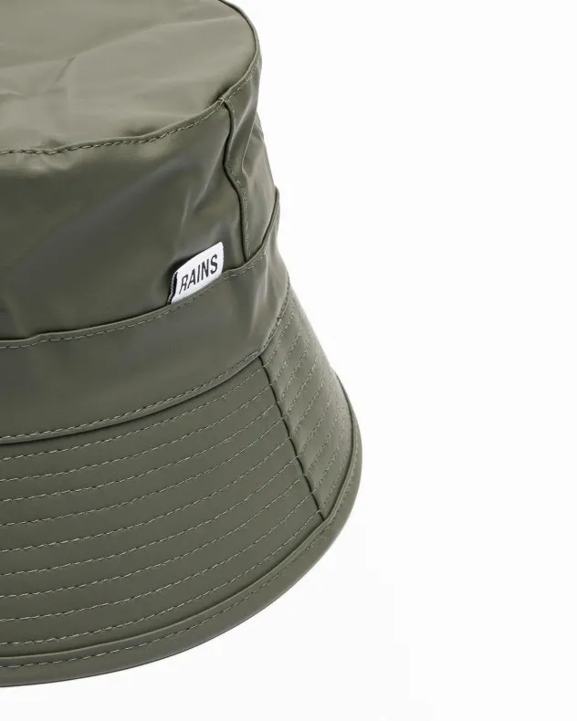 Sombrero de copa Rains 20010 Bucket Hat W2 Verde