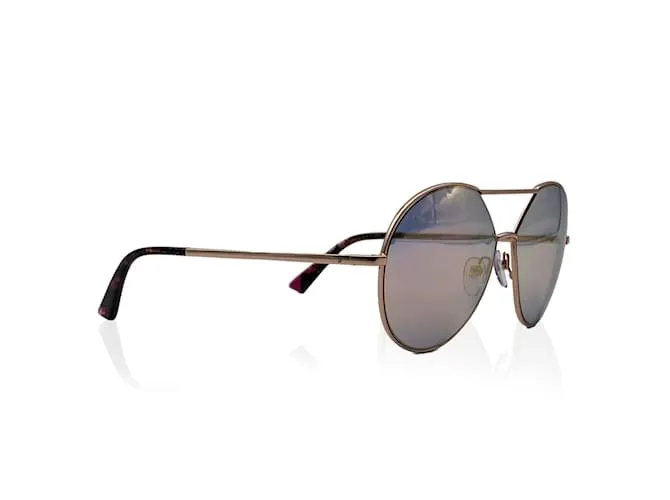 Sophia webster Nuevas gafas de sol de oro rosa para mujer WE0286 28do 57-14 140 MM Dorado 