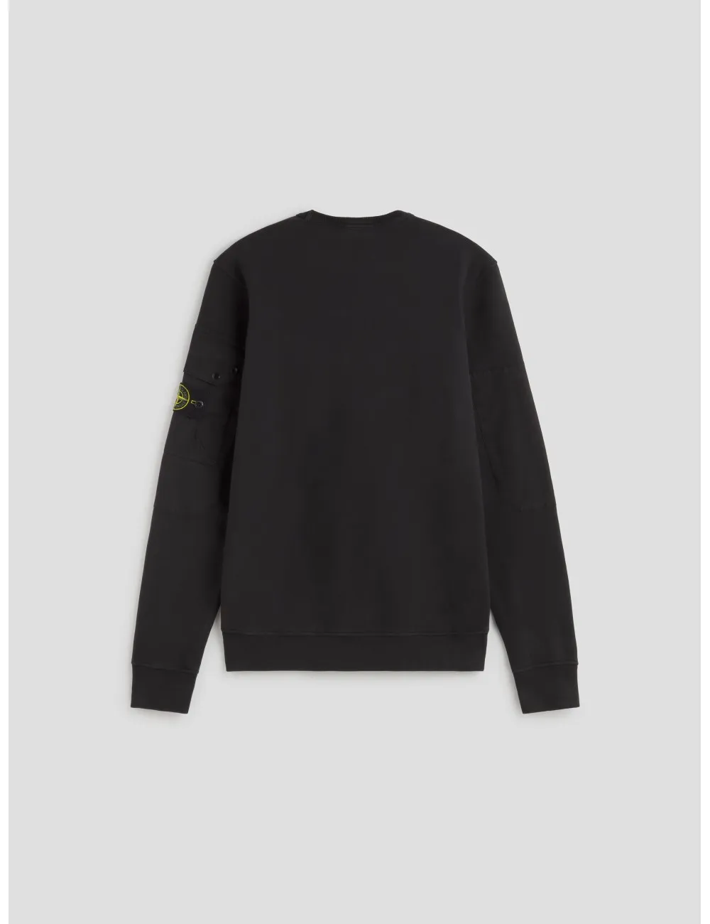 STONE ISLAND ARM POCKET CREWNECK SWEATSHIRT