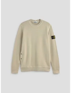 STONE ISLAND DIAGONAL FLEECE  SWEATSHIRT