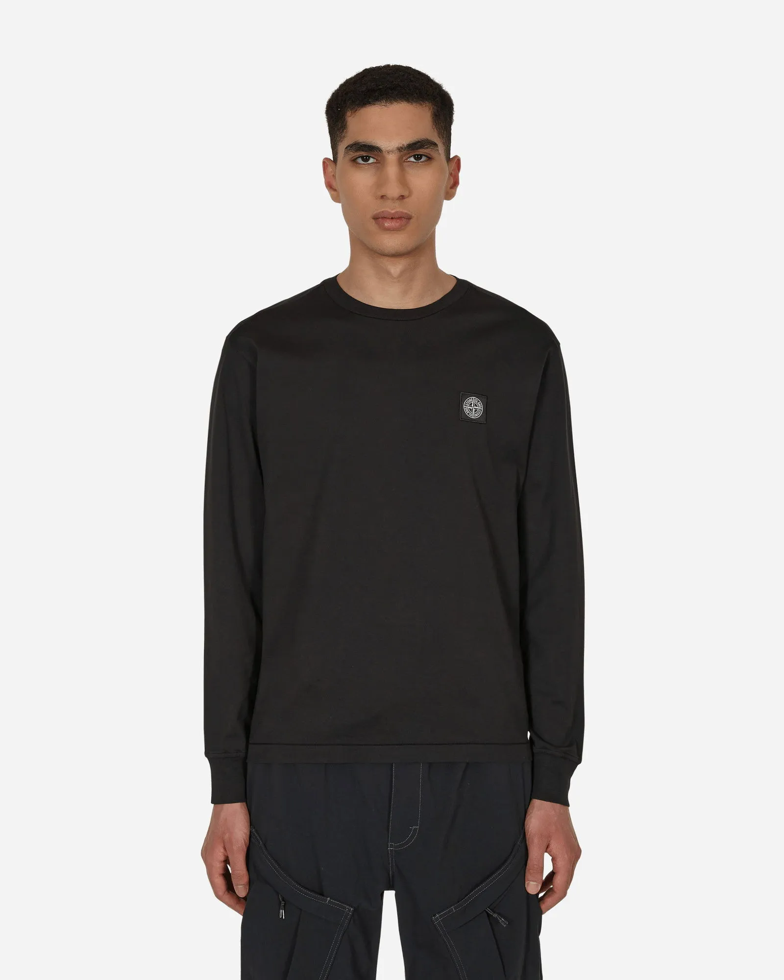 Stone Island Long Sleeve Patch Tee