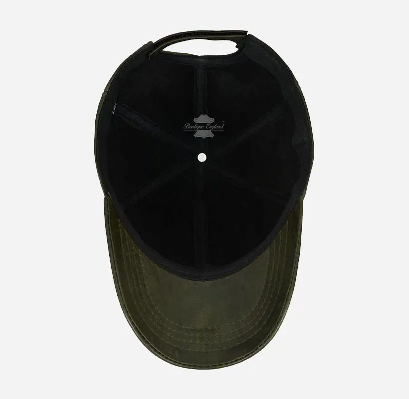 Stylish Unisex Soft Leather Baseball Caps