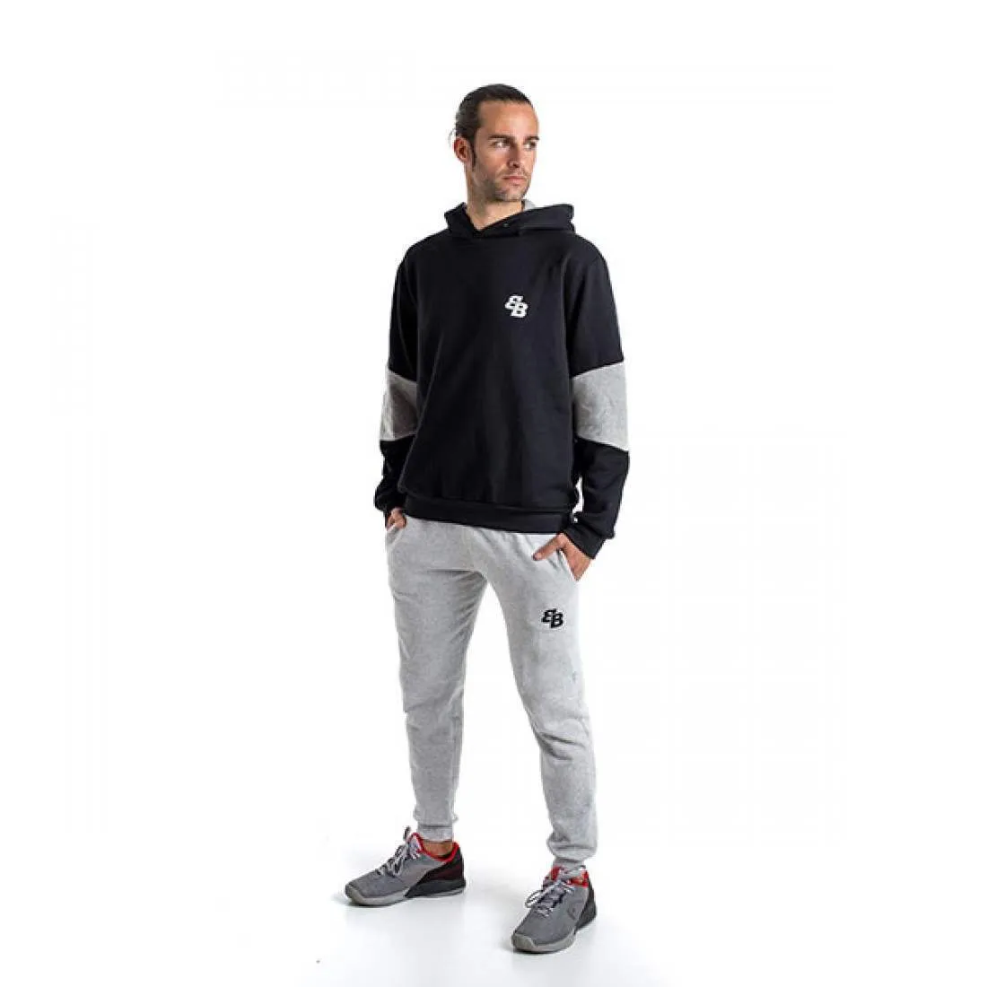 Sudadera BB Capucha Negro | Bb