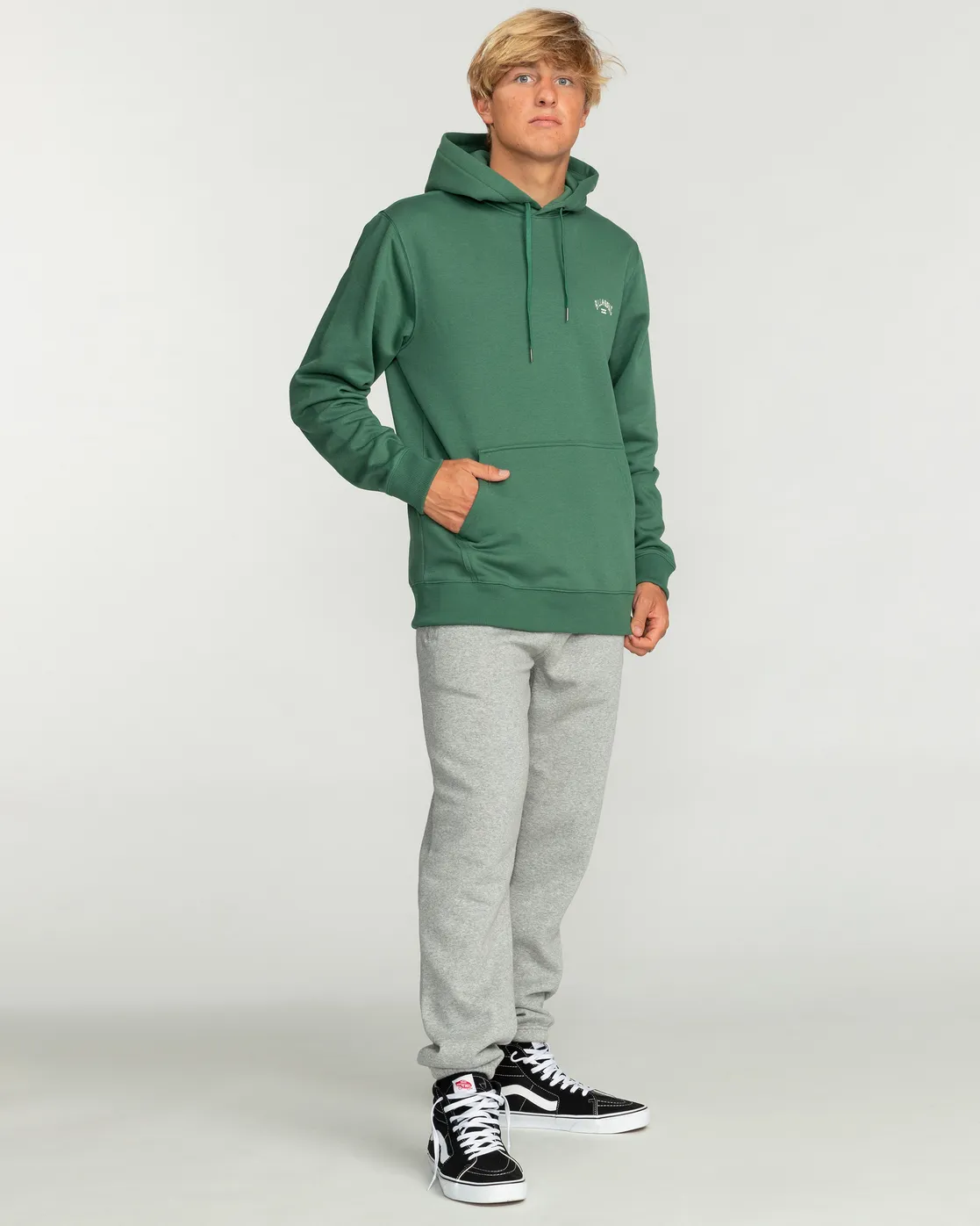 Sudadera BILLABONG casual con capucha y  para Hombre ARCH PO (jun) Ref. EBYFT00114 Verde