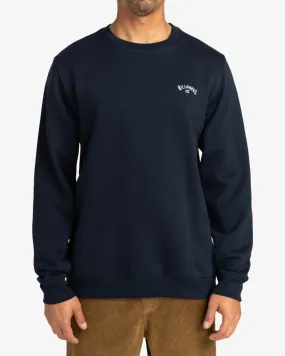 Sudadera BILLABONG casual con cuello redondo  para Hombre ARCH CR (nvy) Ref. EBYFT00103 azul marino