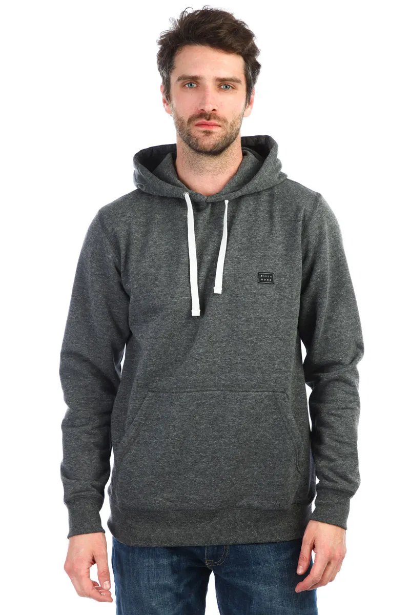 Sudadera Billabong Hombre con capucha ALL DAY PO REF.L1FL06 BIF8 19/BLACK gris jaspeado