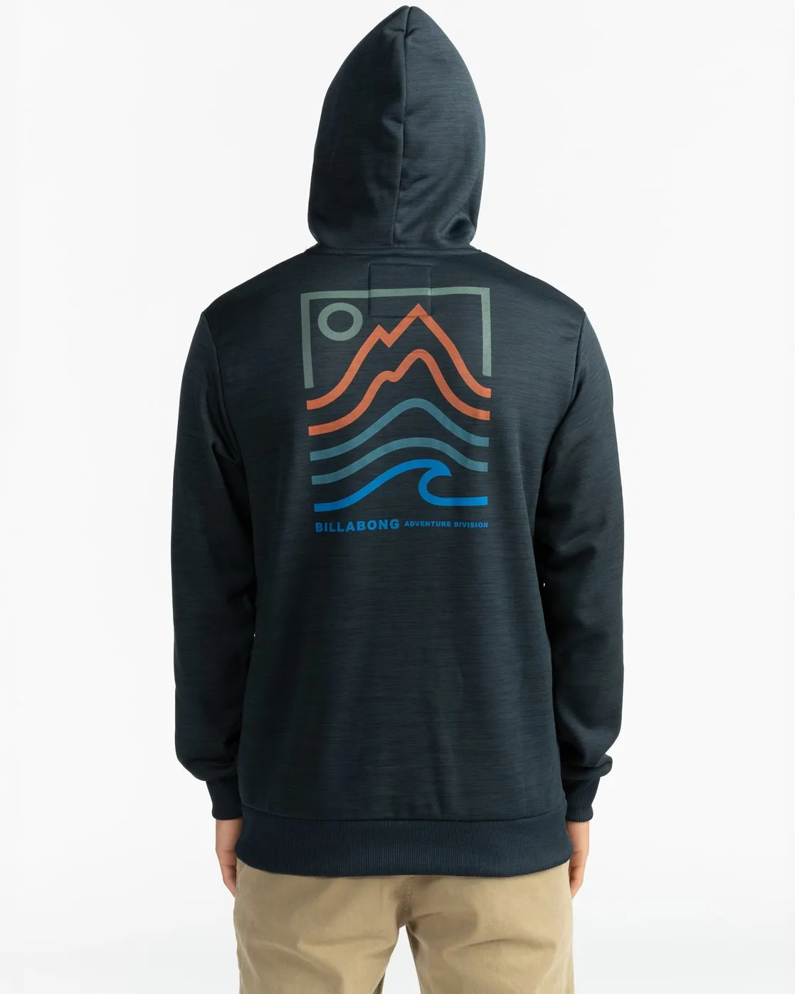 Sudadera BILLABONG para hombre con capucha  Adventure Division Collection Peak Black Ref. U1HO08 negra