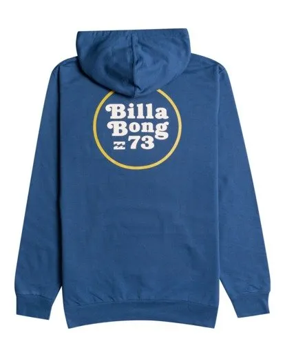 Sudadera BILLABONG para hombre con capucha  Walled Denim blue Ref. W1HO21BIP1 azul