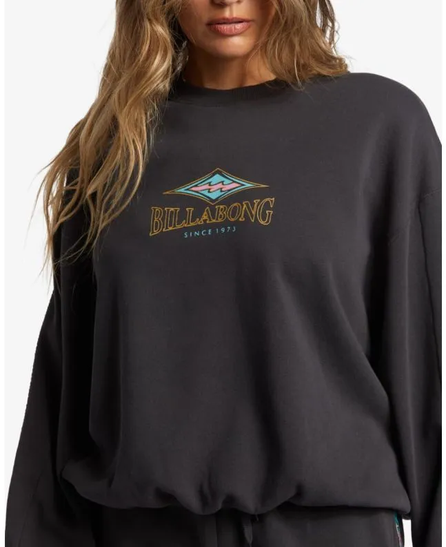 Sudadera Billabong Swipe Right Kendal Negra 