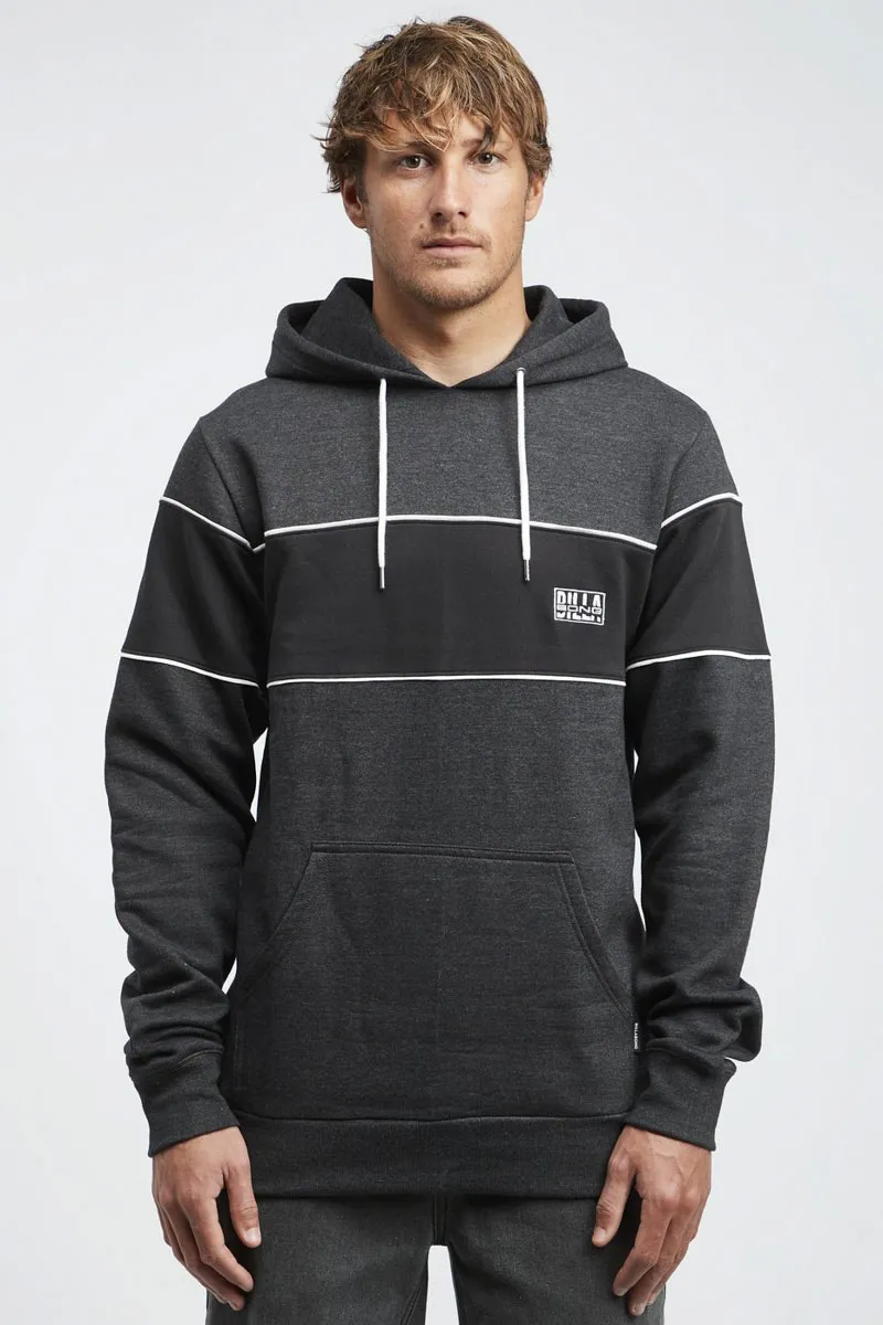 Sudadera chico  con capucha Billabong edge pullover  ref. Q1HO01  BIF9 BLACK  gris oscuro y negro