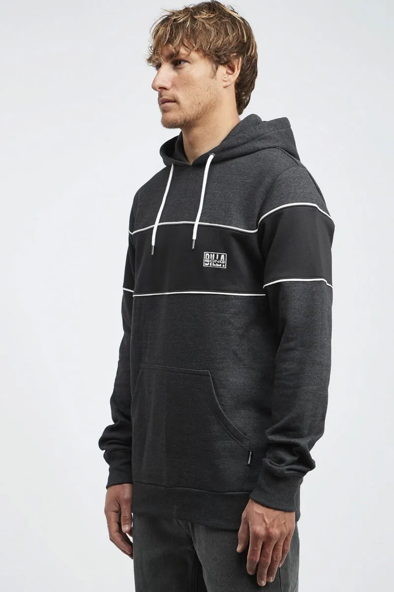 Sudadera chico  con capucha Billabong edge pullover  ref. Q1HO01  BIF9 BLACK  gris oscuro y negro