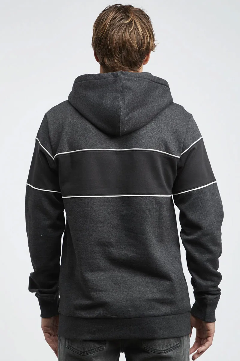 Sudadera chico  con capucha Billabong edge pullover  ref. Q1HO01  BIF9 BLACK  gris oscuro y negro