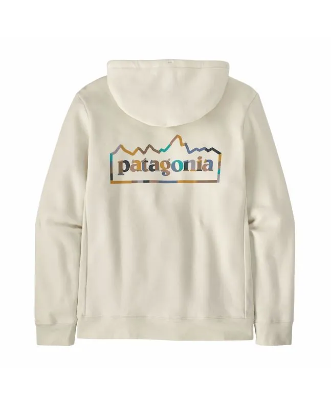 Sudadera con capucha Patagonia Unity Fitz Uprisal Birch White Unisex