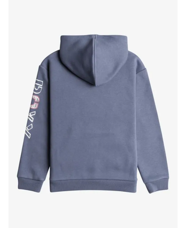 Sudadera con capucha Roxy Girl Surf Feeling Azul (8-16 años)