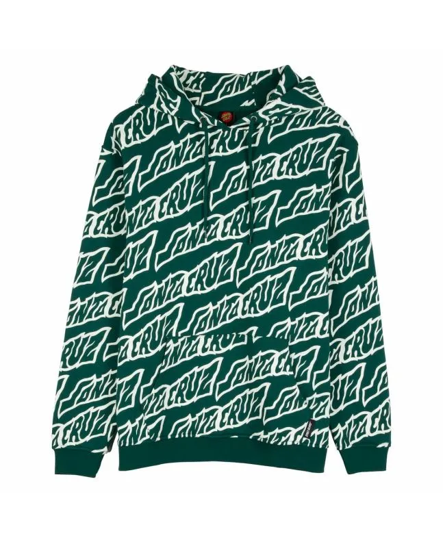 Sudadera con capucha Santa Cruz Creep Repeat Rainforest