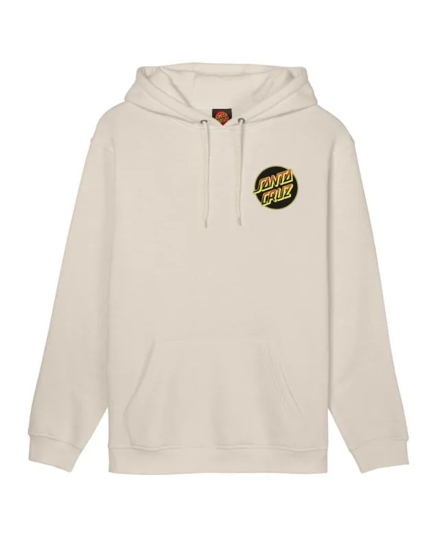 Sudadera con capucha Santa Cruz Kendall Wolf Dot Chalk