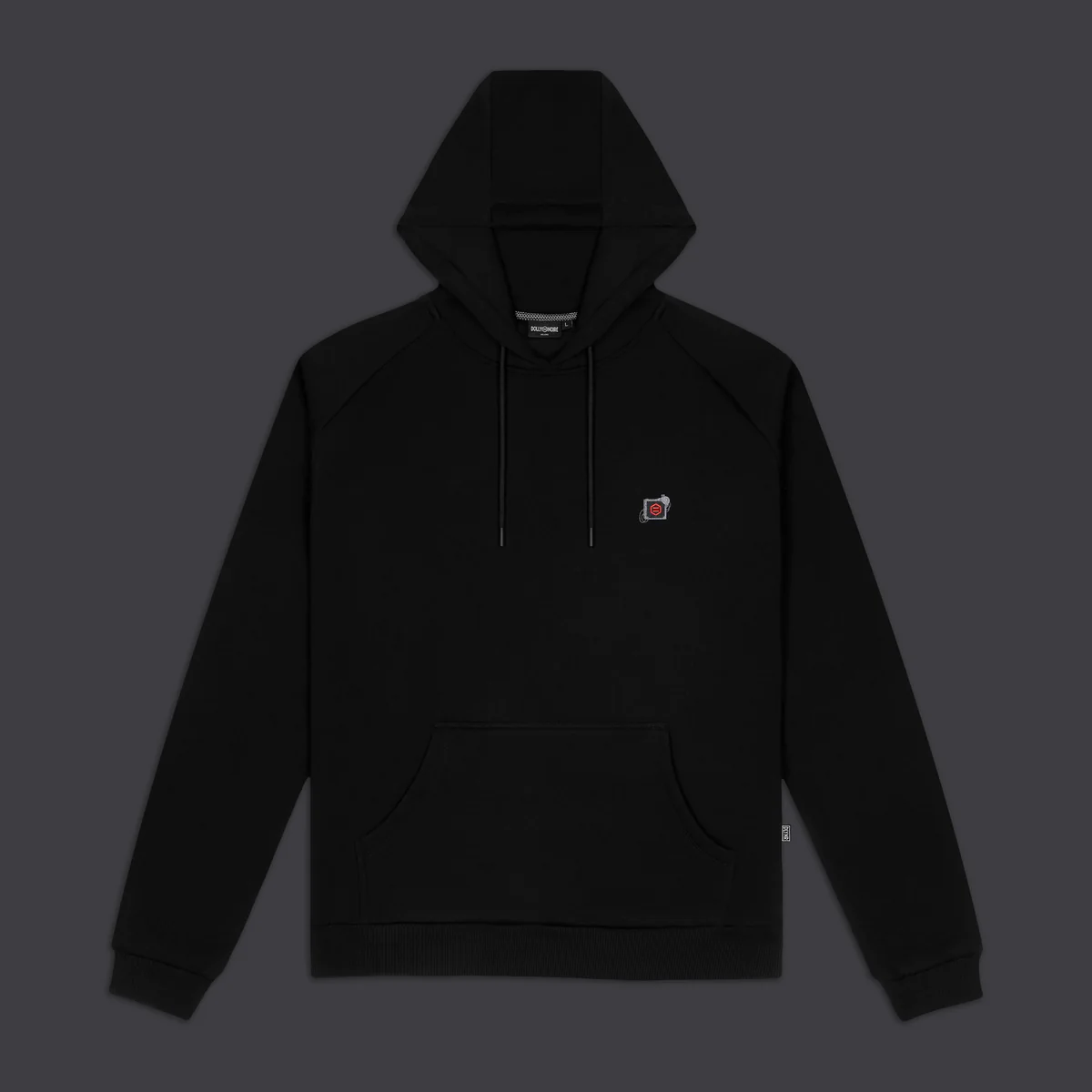 Sudadera DOLLY NOIRE Hombre con capucha FUJIN & RAJIN HOODIE BLACK REF SW414-SA-01 Negra