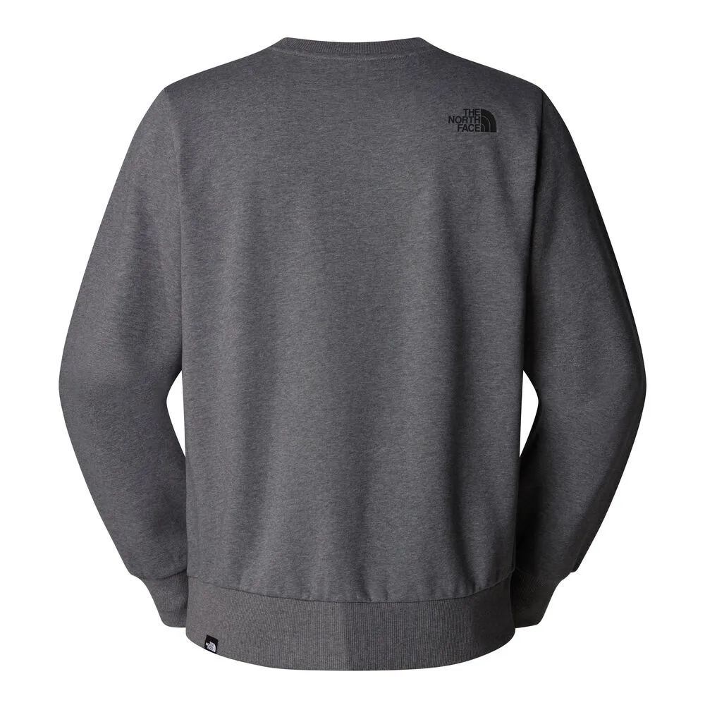 Sudadera Gris The North Face Simple Dome Crew Medium Grey Heather M