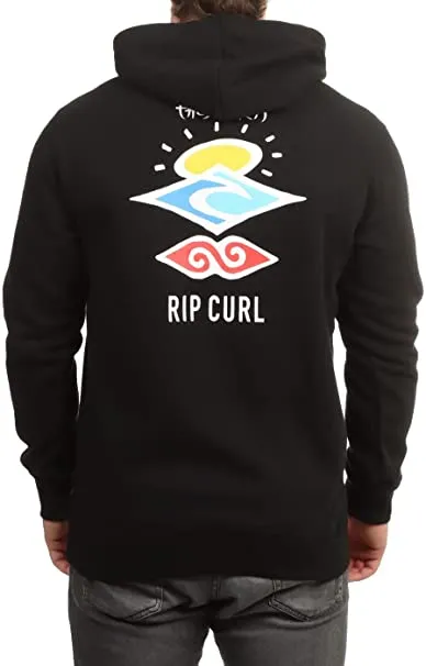 Sudadera Hombre Rip Curl con capucha  Search Icon hood black Ref. CFEGL9 negra