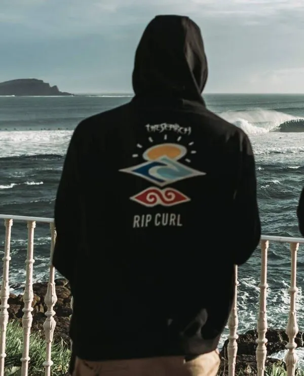 Sudadera Hombre Rip Curl con capucha  Search Icon hood black Ref. CFEGL9 negra