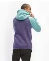 Sudadera Hydroponic hombre con capucha SP TILE HD ref-22554 02 Violet blue /jade -violeta y verde