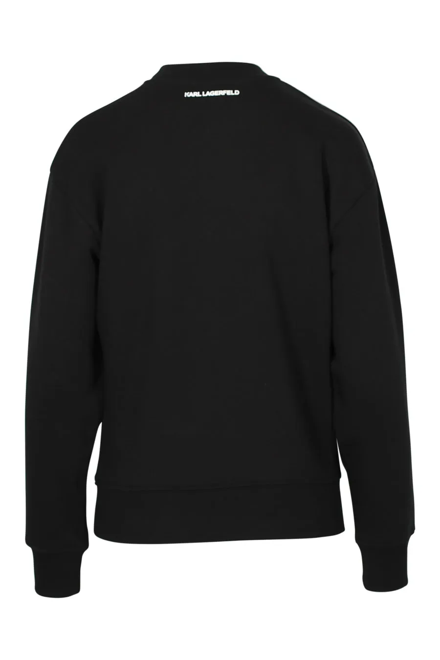 Sudadera negra con logo 